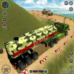 Logo of Oil Tanker Army Truck Driving android Application 